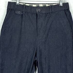 Kidoriman Miyabi Corduroy Pants Mens M Gray Performance Preppy Japanese Elastic